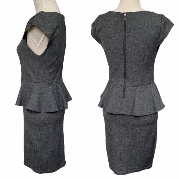 Alice + Olivia Employed Stretch Peplum Dress - Picture 4 of 8